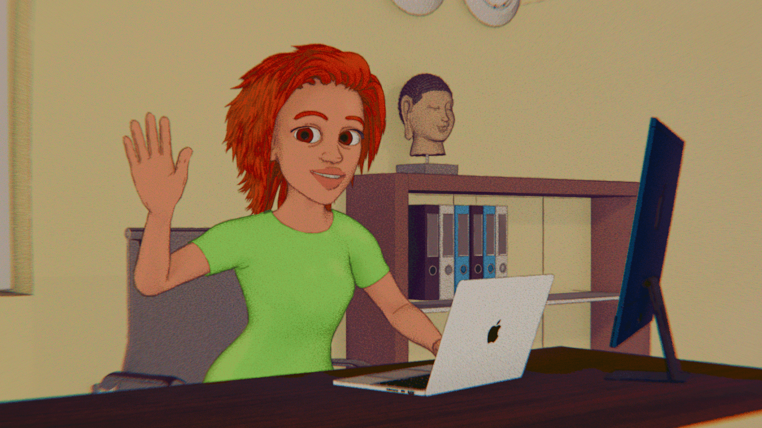 Lineart pass + compositor 02